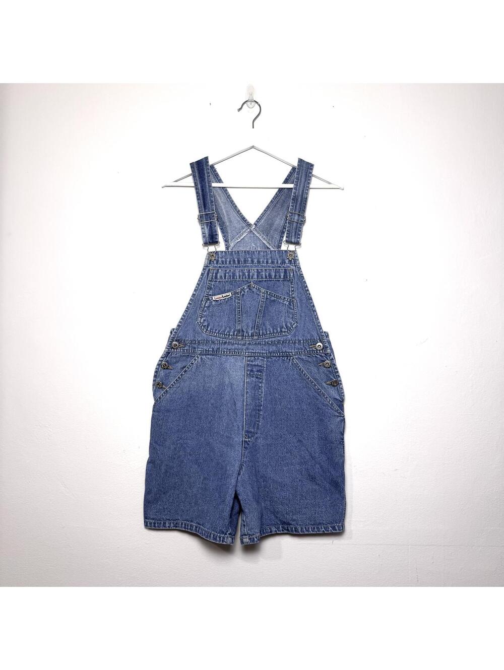 Vintage Denim Carpenter Bib Shortalls By London London